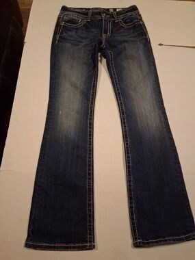 Women's Dark Blue Bootcut Jeans